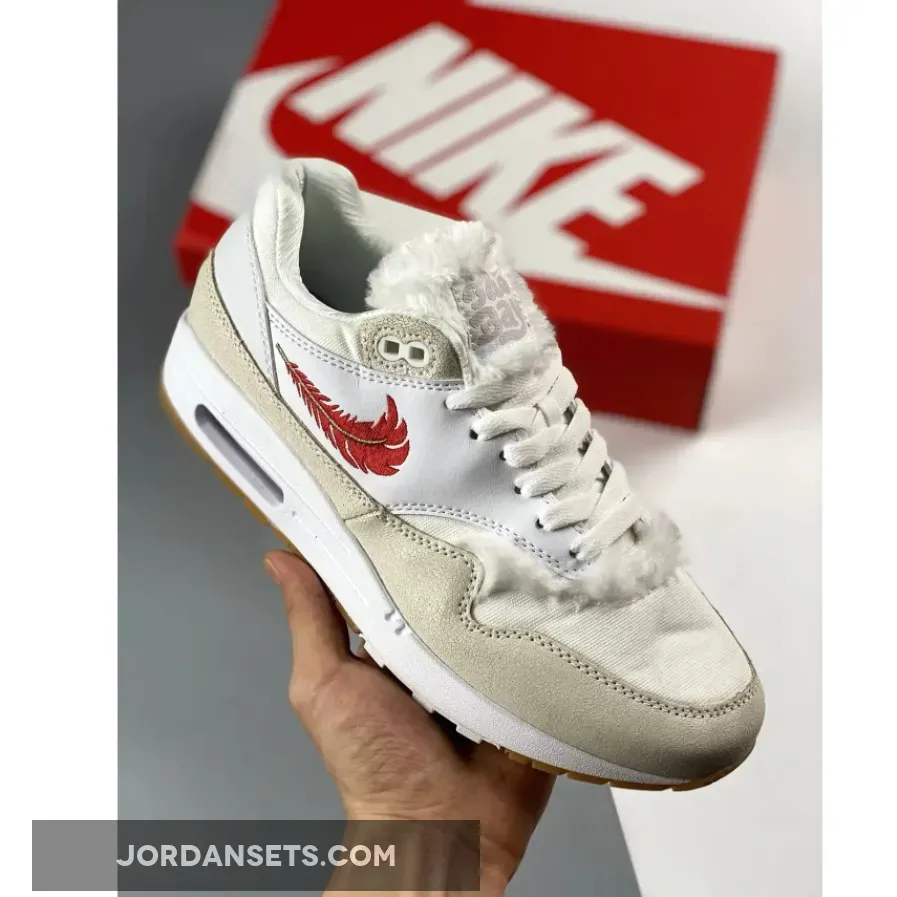 Nike Air Max 1 "The Bay" White/University Red FJ4451-100