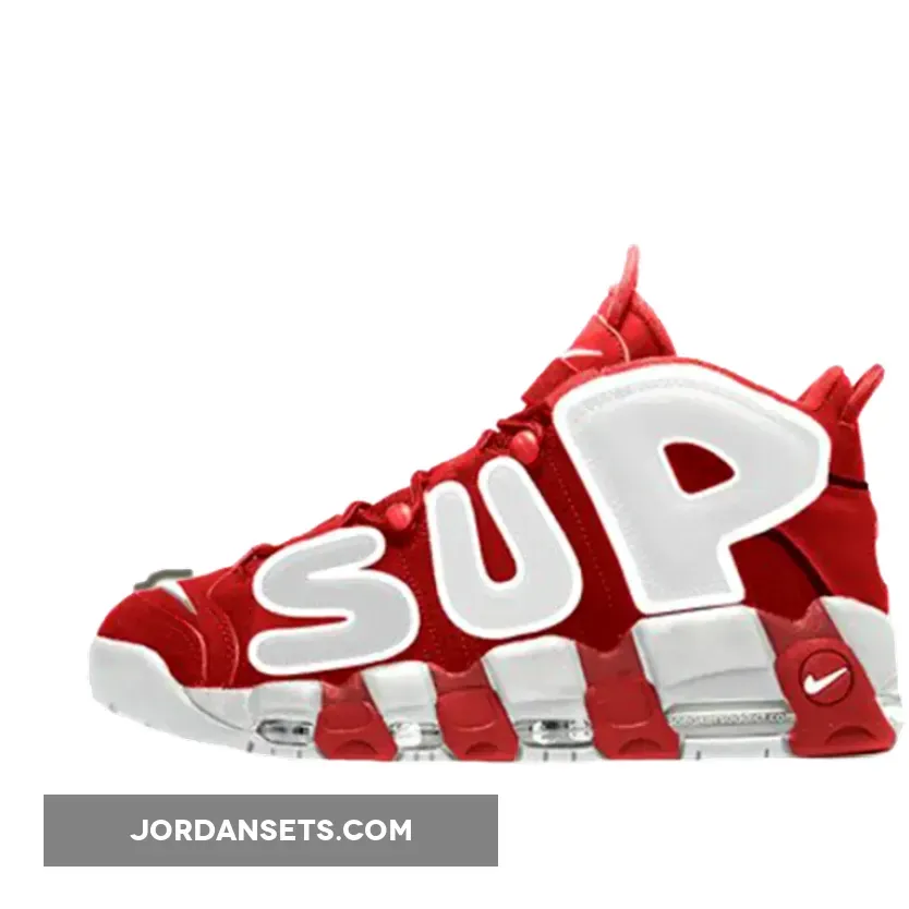 Supreme x Nike Air More Uptempo Suptempo Red uptempos supreme