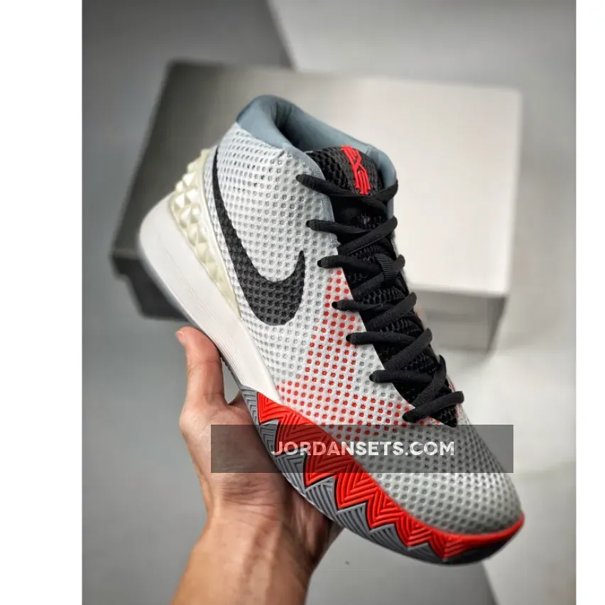 Nike Kyrie 1 'Home' White/Black-Dove Grey-Infrared - kyrie 1 release date