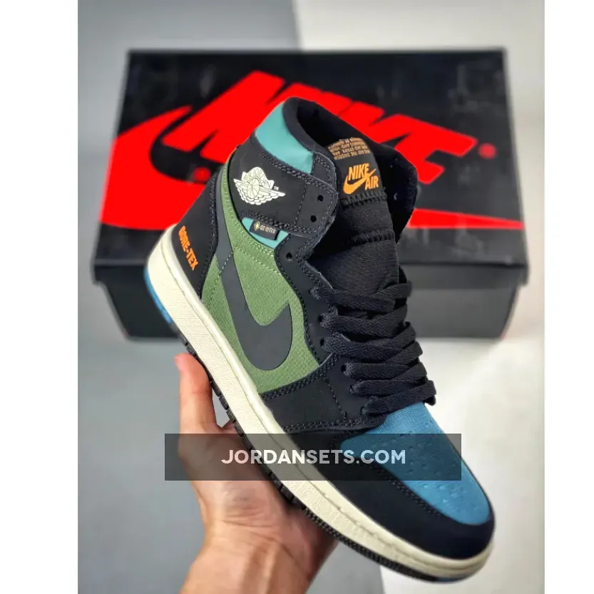 Air Jordan 1 Element Black/Sky J Light Olive DB2889-003