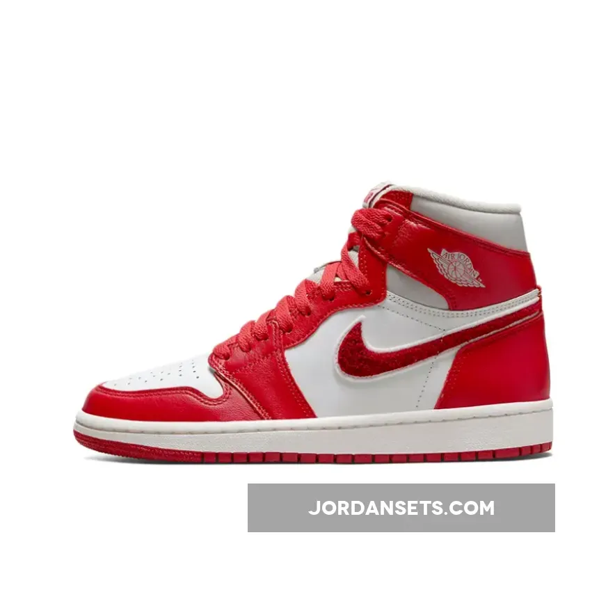 Air Jordan 1 Retro High OG Chenille Valentine's Day - air jordan womens 1 retro high og 'varsity red stores
