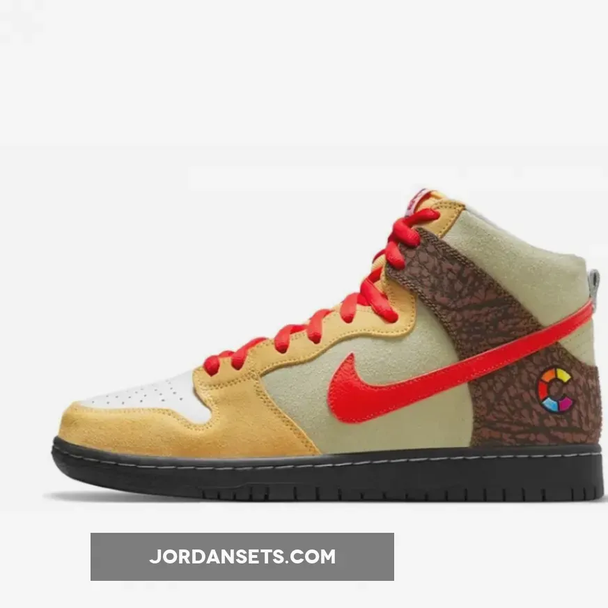 Nike SB Dunk High Color Skates Kebab and Destroy - dropped kebab