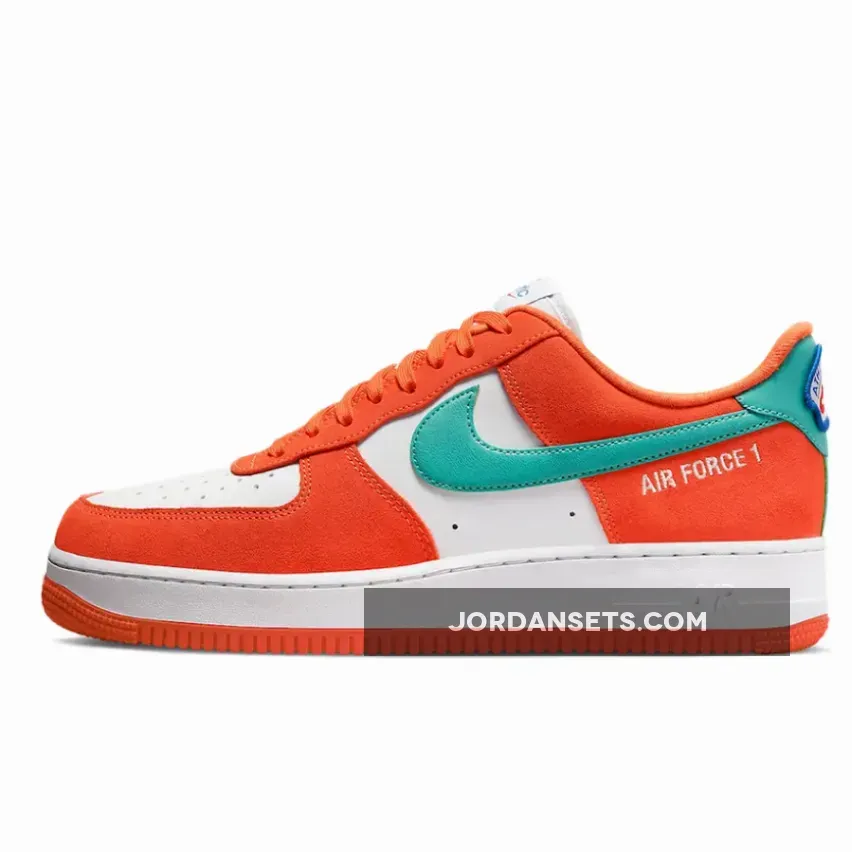 Nike Air Force 1 Low Athletic Club Orange White DH7568-800 / white and orange af1
