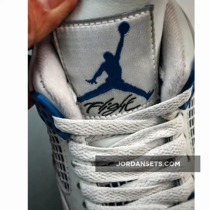 Air Jordan 4 Off-White/Military Blue-Neutral Grey Restock Air Jordan 4 Off-White/Military Blue-Neutral Grey Restock