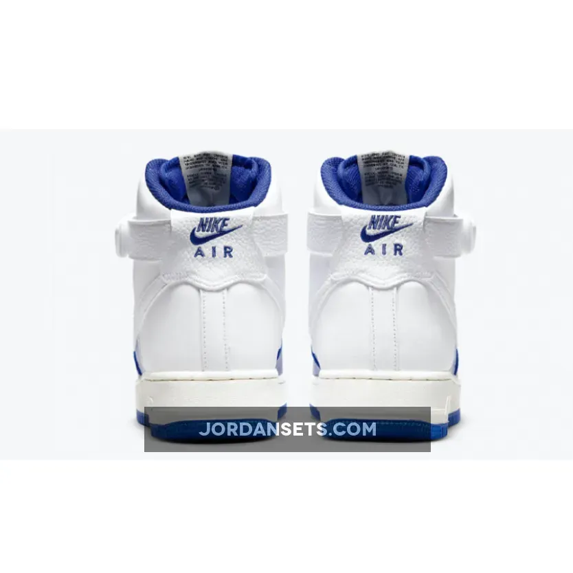 NBA x Nike Air Force 1 High Royal White DC8870-100 #nba 75th air force 1