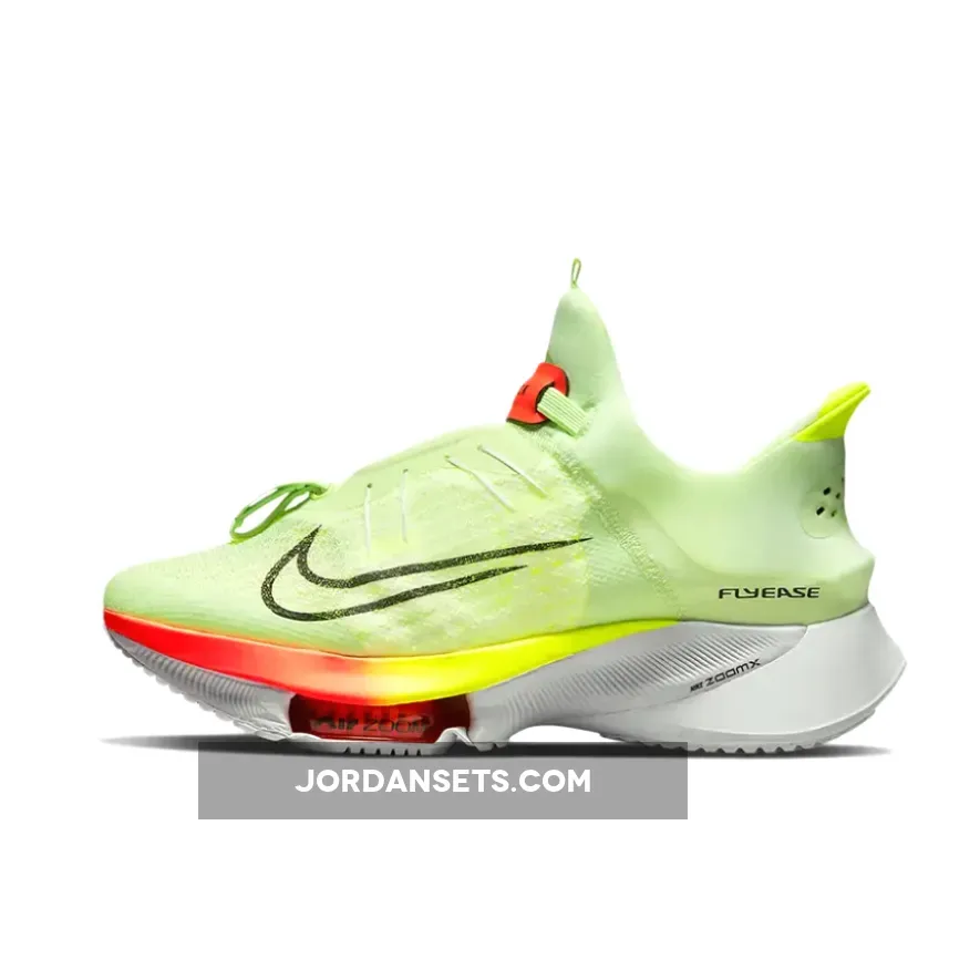 Nike Air Zoom Tempo NEXT% FlyEase Barely Volt CV1889-700 - nike air zoom tempo next flyease