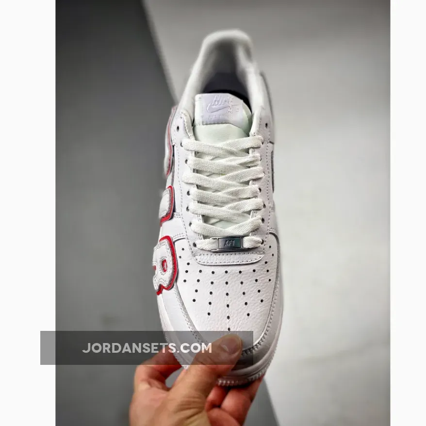 Cactus Plant Flea Market x Nike Air Force 1 Low White Red air force 1 flea market