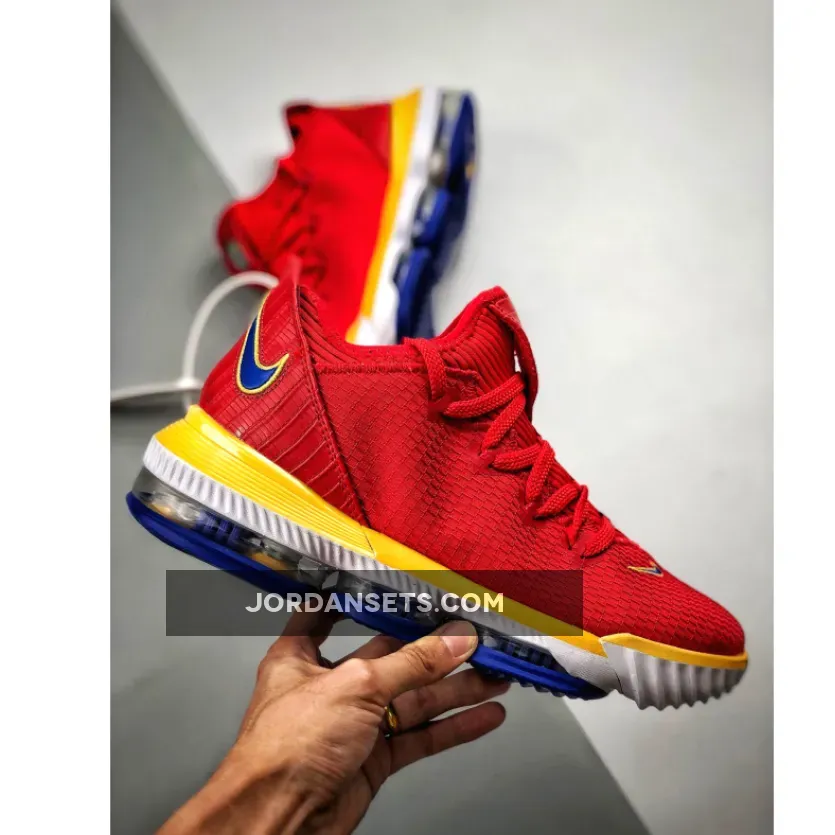 Nike LeBron 16 Low "SuperBron" University Red/Varsity Royal CK2168-600