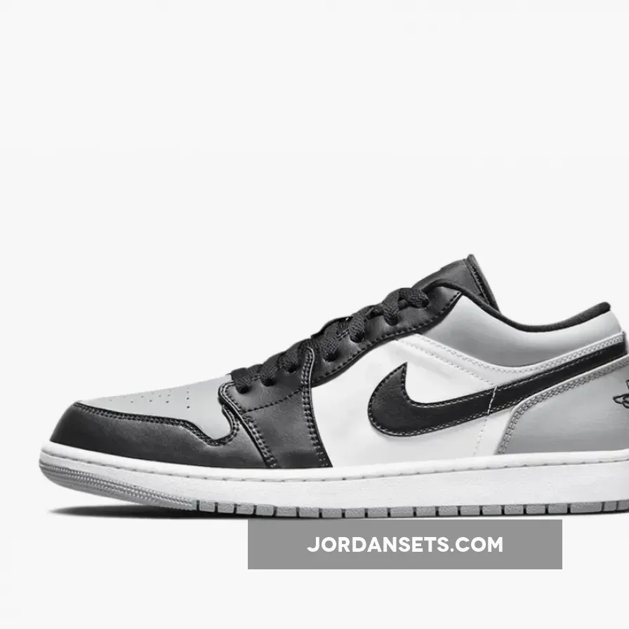 Air Jordan 1 Low Shadow Toe 553558-052 shadow 1 lows