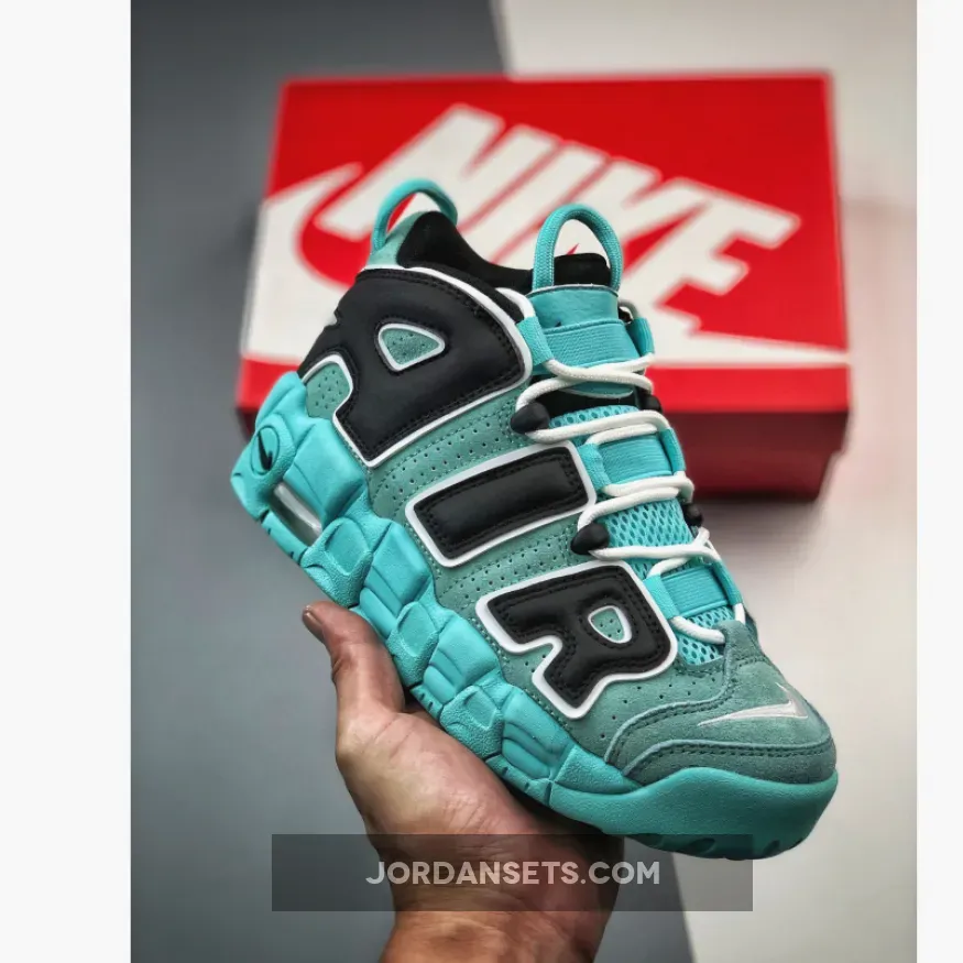 Nike Air More Uptempo 'Diamond' Light Aqua #air more uptempo light aqua