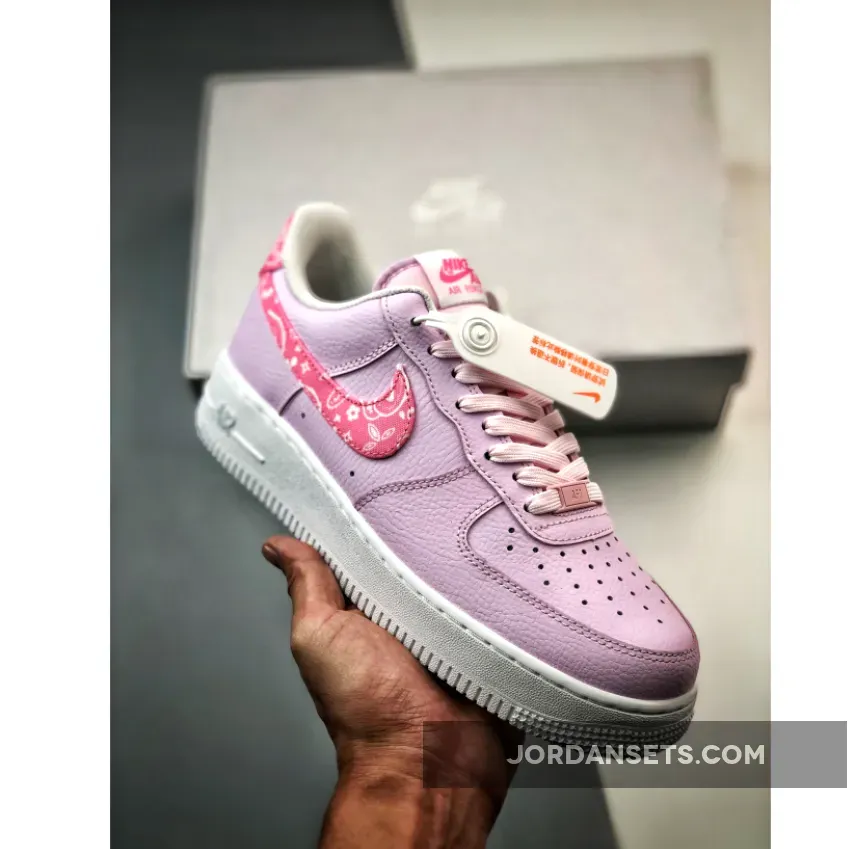 Nike Air Force 1 Low 'Pink Paisley' Pearl Pink/Coral Chalk-White FD1448-664 - pink paisley af1