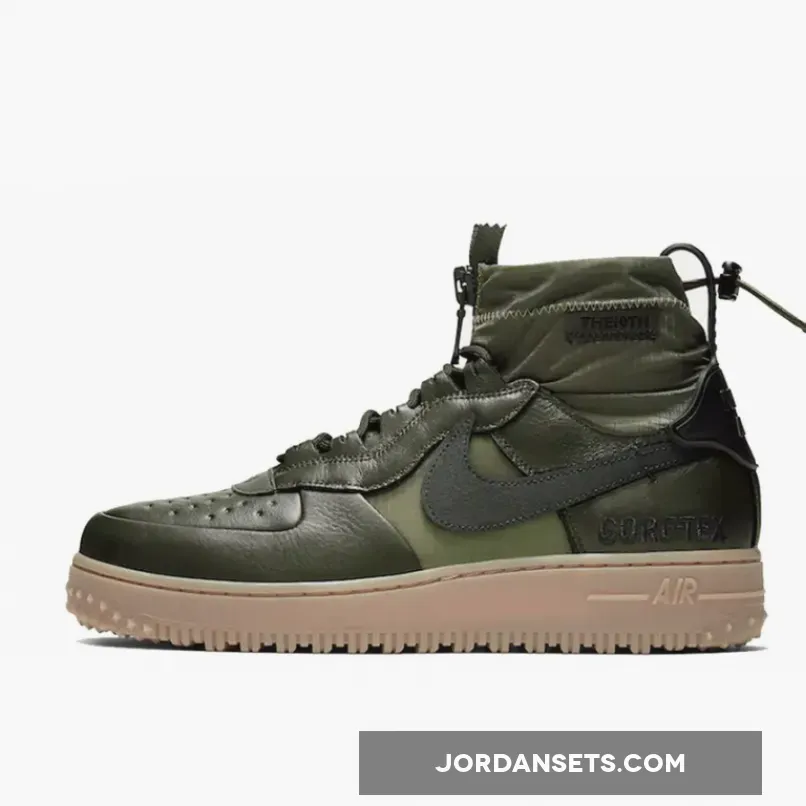 Nike Air Force 1 High Gore-Tex Olive Gum CQ7211-300 Restock