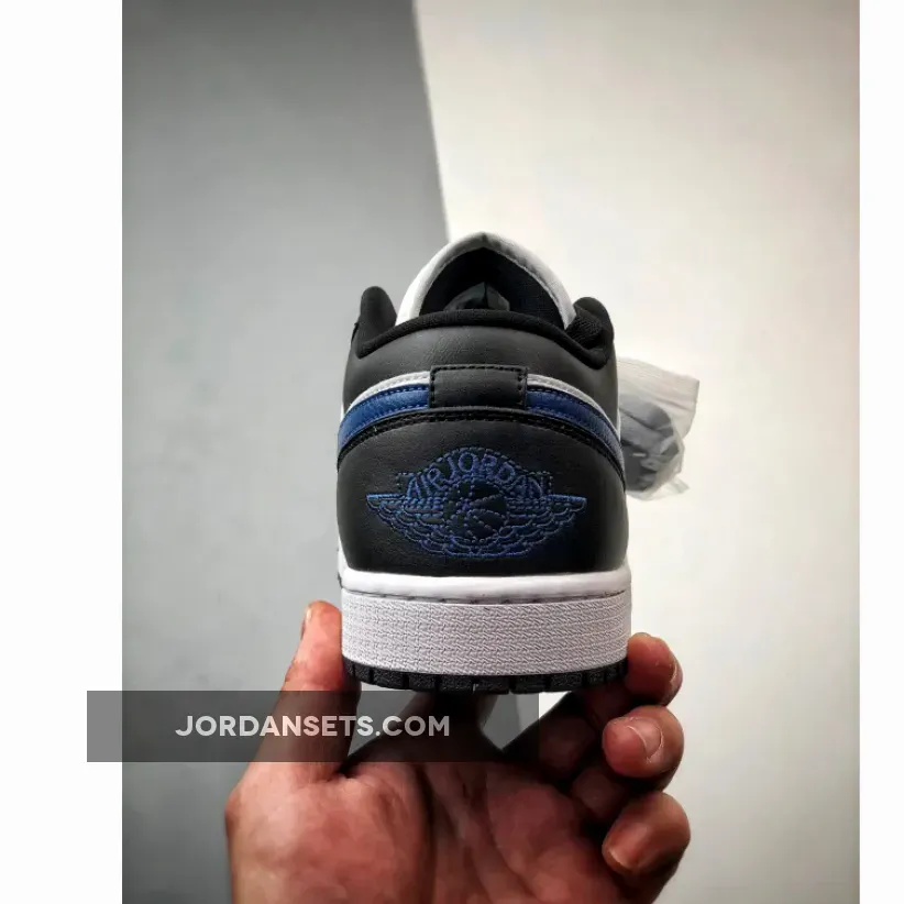 Air Jordan 1 Low Anthracite Industrial Blue-neutral Grey-white Restock Air Jordan 1 Low Anthracite Industrial Blue-neutral Grey-white Restock
