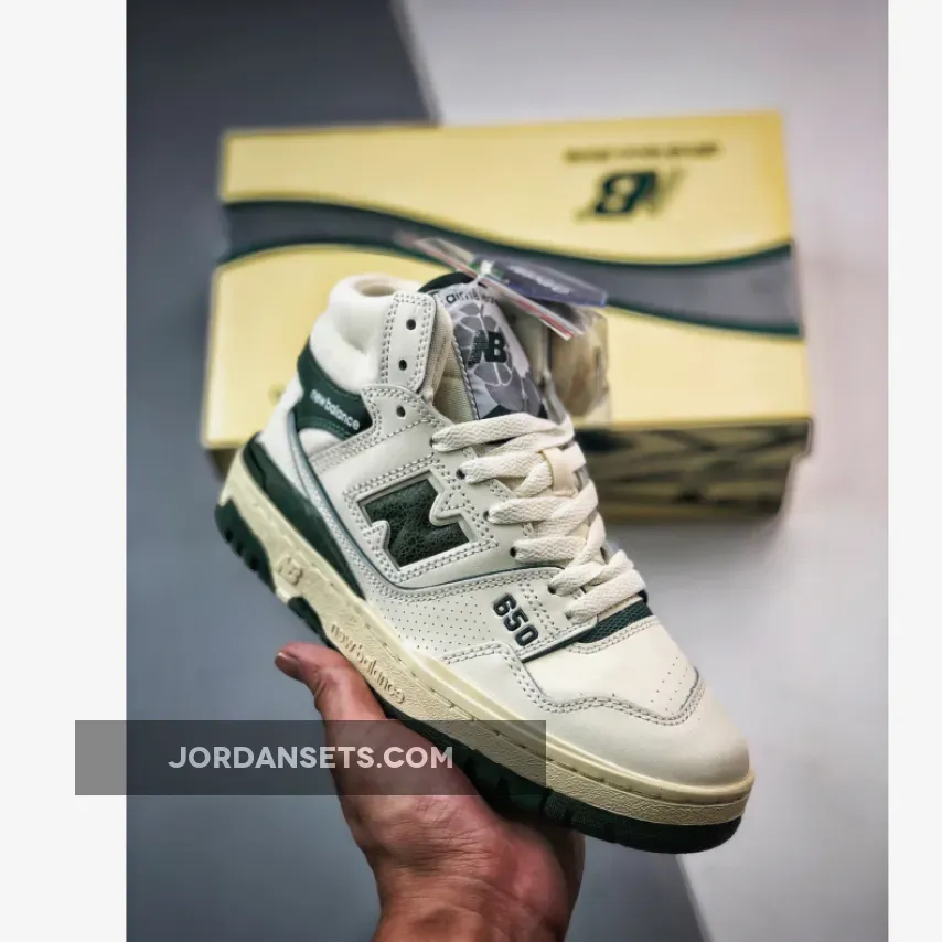 Aime Leon Dore x New Balance 650R Green Off-White BB650RL1