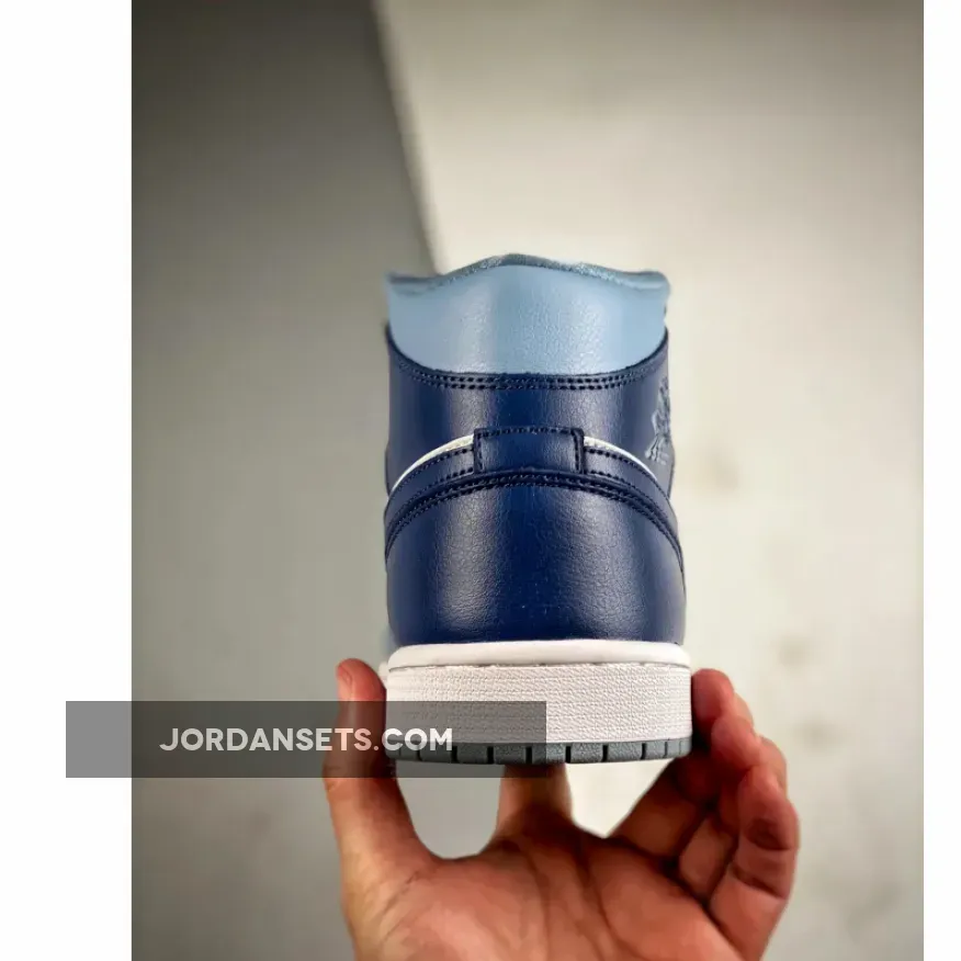 Air Jordan 1 Mid Two-Tone Blue BQ6472-140 For Sale Air Jordan 1 Mid Two-Tone Blue BQ6472-140 For Sale