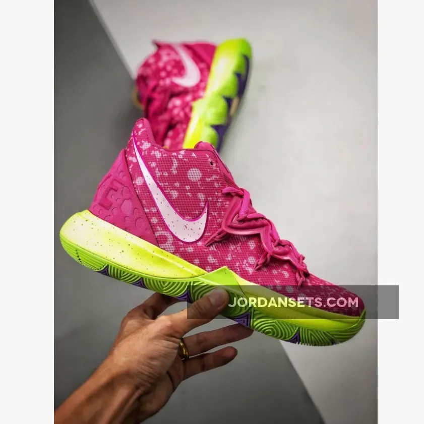 SpongeBob SquarePants x Nike Kyrie 5 'Patrick Star' Lotus Pink/University Red / Kyrie 5 Spongebob Patrick