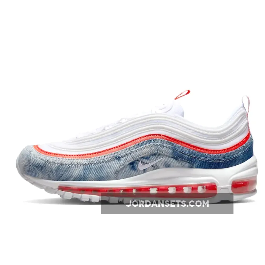 Nike Air Max 97 Washed Denim For Womens DV2180-900 / nike washed denim