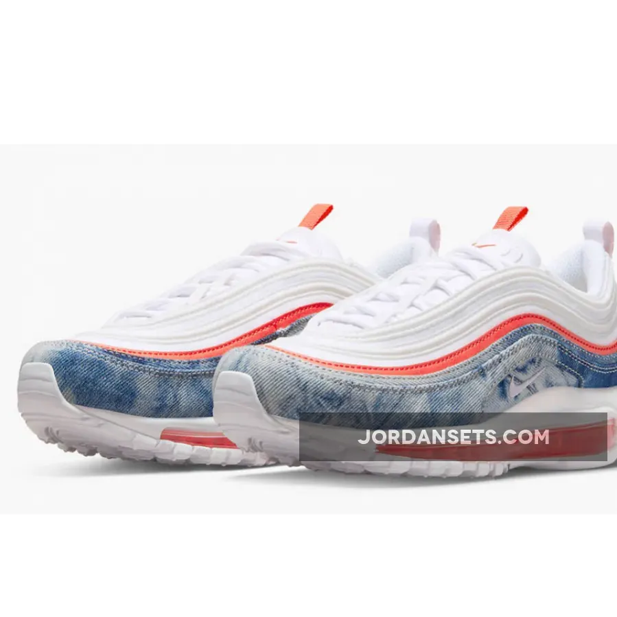 Nike Air Max 97 Washed Denim For Womens DV2180-900 / nike washed denim