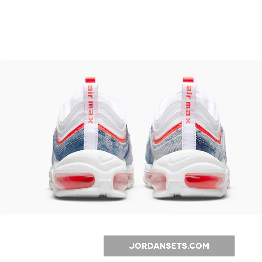 Nike Air Max 97 Washed Denim For Womens DV2180-900 / nike washed denim