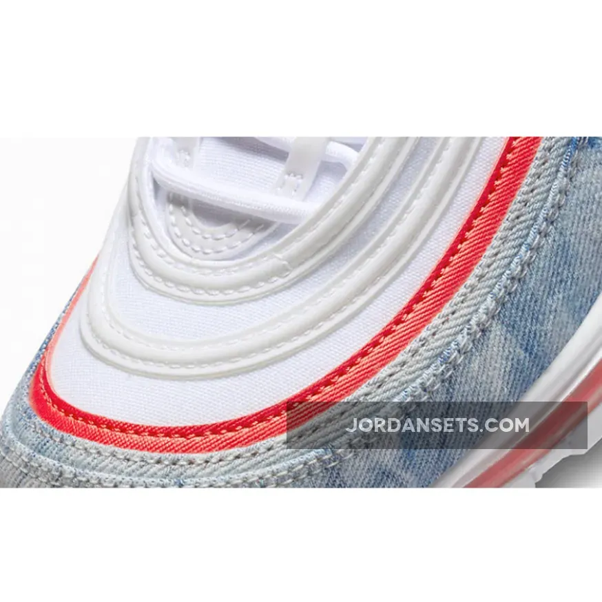 Nike Air Max 97 Washed Denim For Womens DV2180-900 / nike washed denim