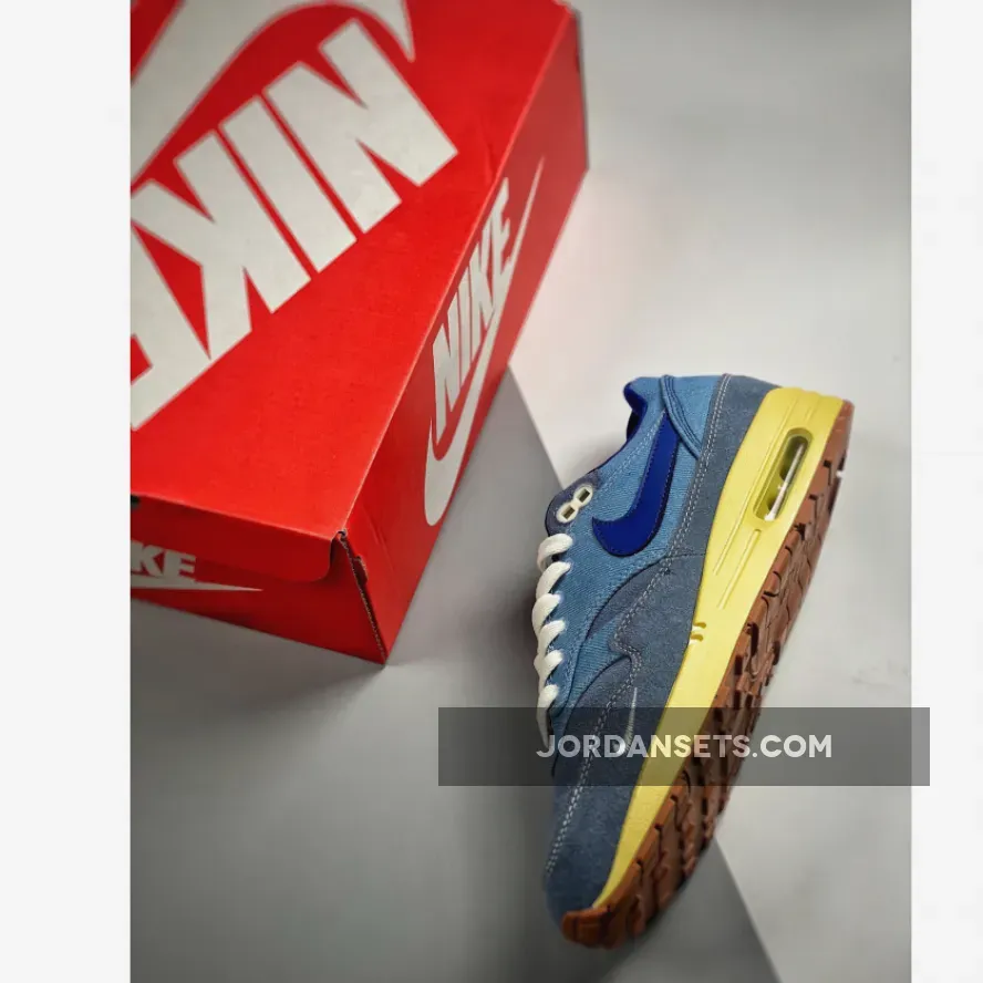 Nike Air Max 1 Denim DV3050-300 #nike air max 1 prm dirty denim