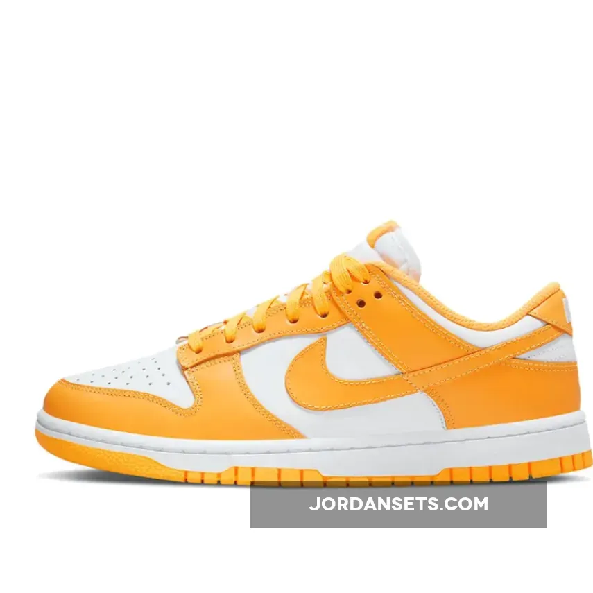 Nike Dunk Low Laser Orange Womens DD1503-800 neon orange and green dunks