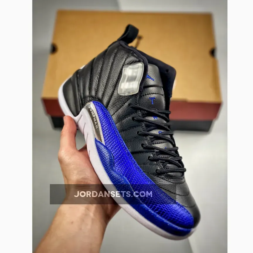 Air Jordan 12 Hyper Royal/Black-Metallic Silver-White AO6068-004