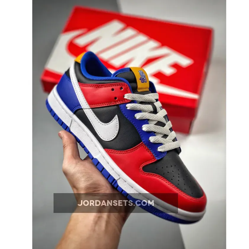 Nike Dunk Low 'TSU Tigers' White/Purple Comet-Team Scarlet DR619-100 nike dunk low tsu tigers