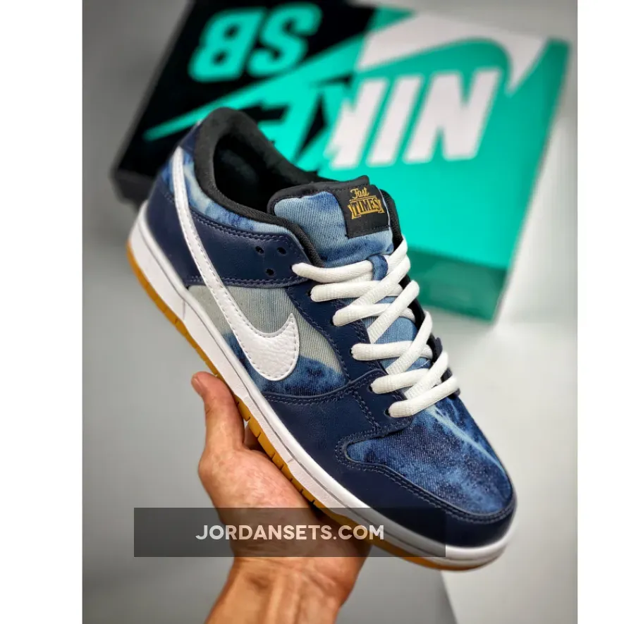 Nike SB Dunk Low Fast Times Black/White-Midnight Navy - fast times dunks