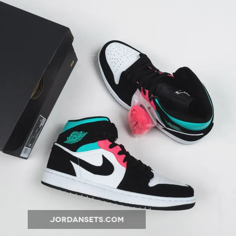 Air Jordan 1 Mid SE South Beach 852542-116 - air jordan 1 mid goat
