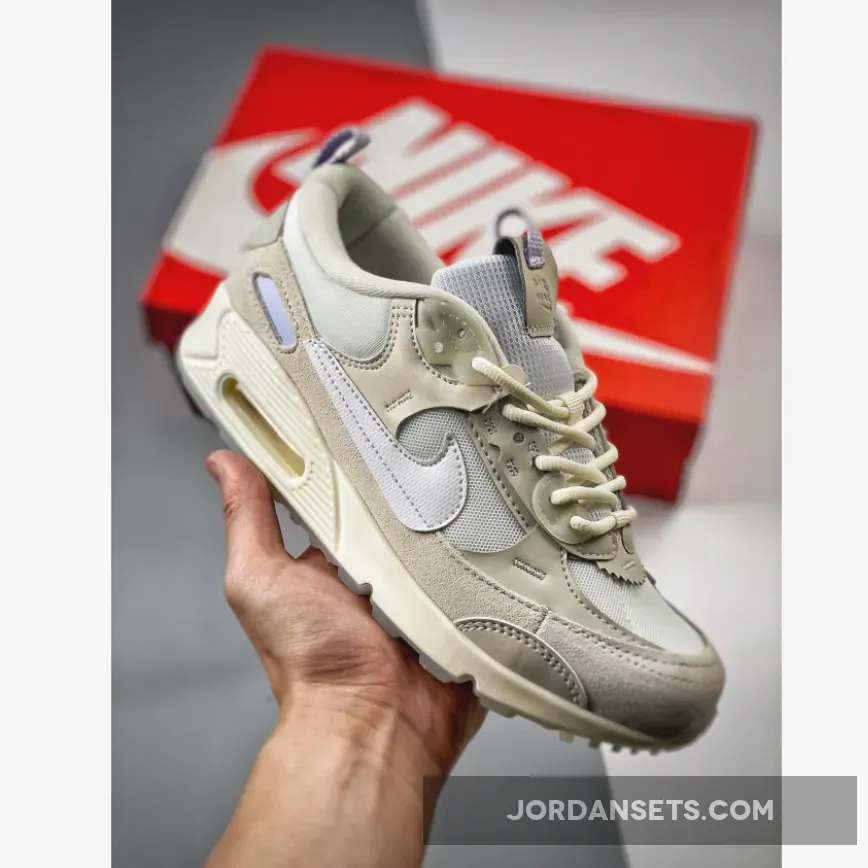 Nike Air Max 90 Futura White Light Bone For Womens