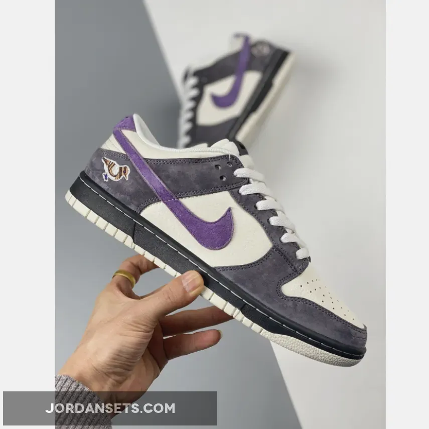 Nike Dunk Low White Purple Black 1680452319 New Releases