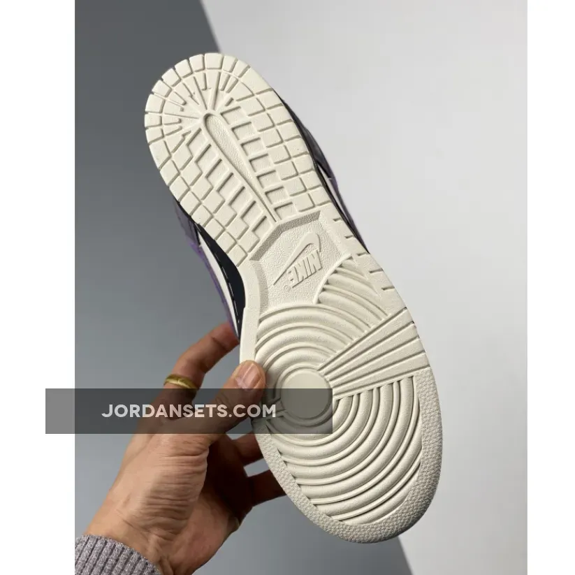 Nike Dunk Low White Purple Black 1680452319 New Releases