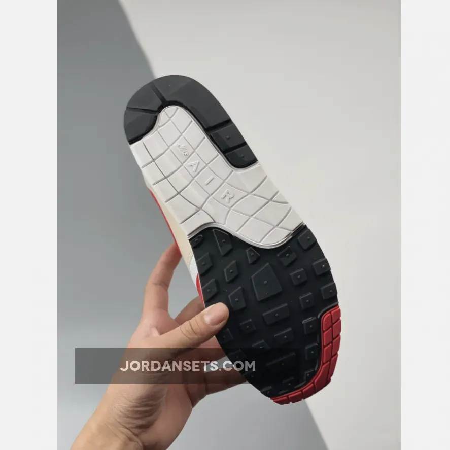 Nike Air Max 1 Anniversary White/University Red 908375-103 - 2017 air max 1