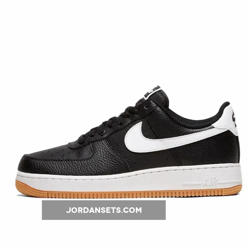 Nike Air Force 1 Black White Gum nike air force 1 low '07 black white gum