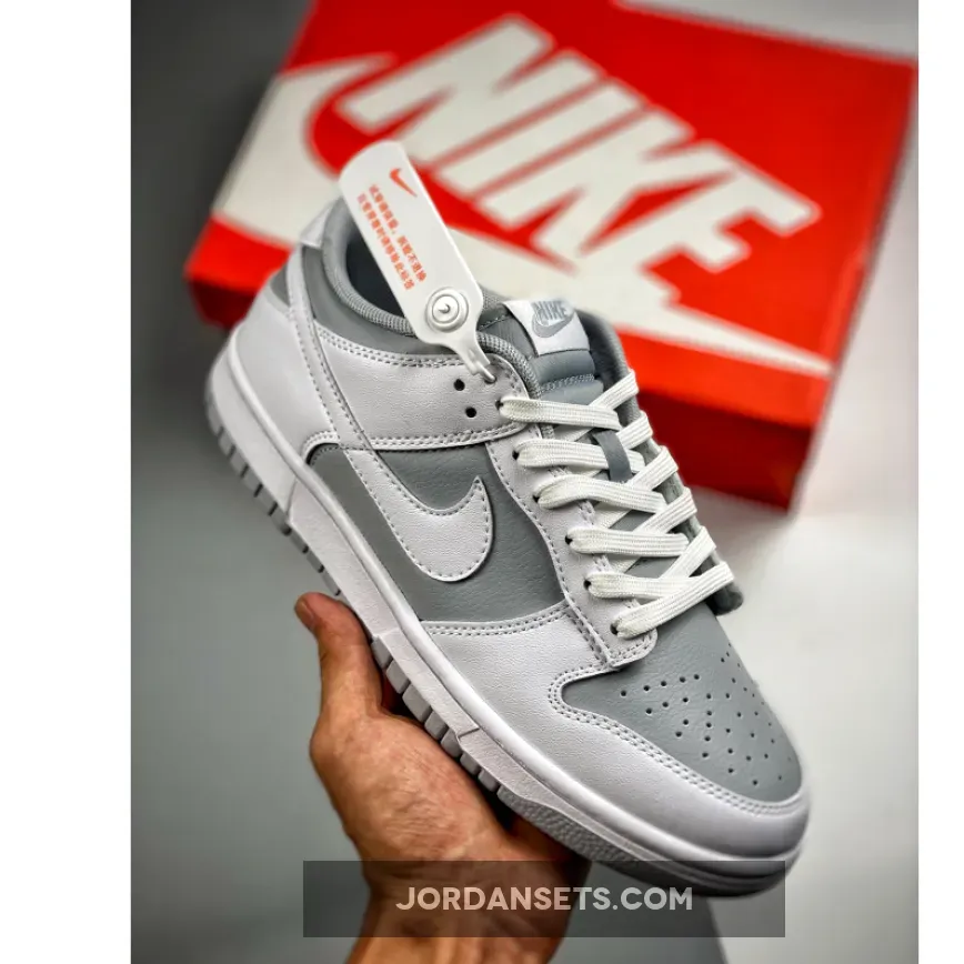 Nike Dunk Low White Grey , Dunks Neutral DJ6188-003