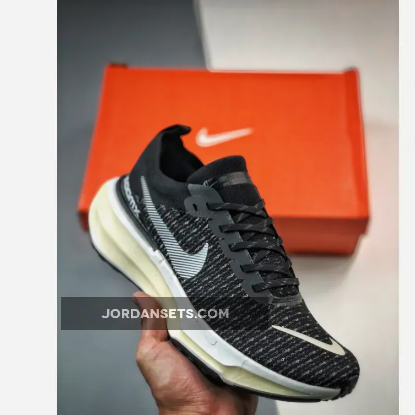 Nike ZoomX Invincible Run Flyknit 3 Black White #nike invincible 3 sale