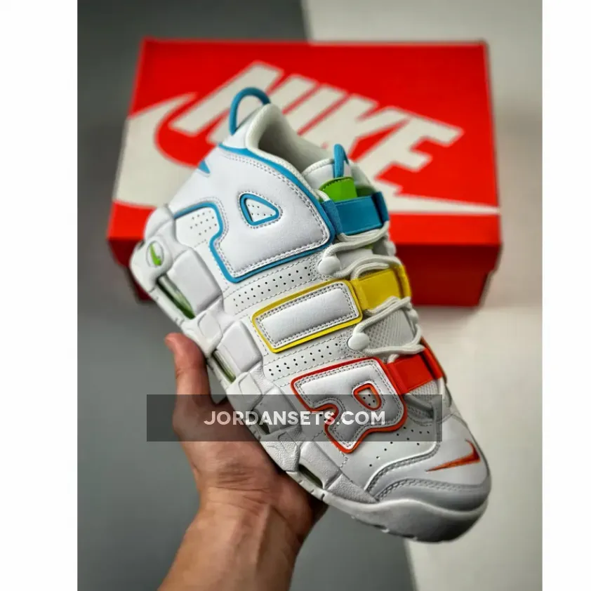 Nike Air More Uptempo White / Multi-Color FJ4624-100