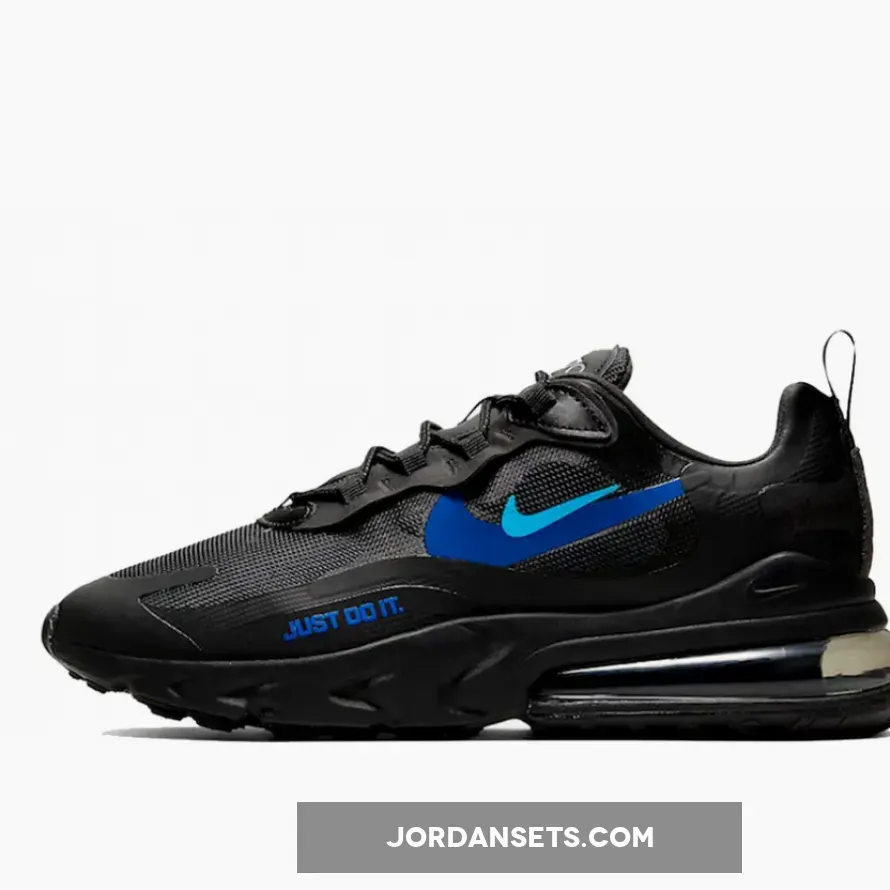 Nike Air Max 270 React Just Do It Black CT2203-001 / air max 270 just do it