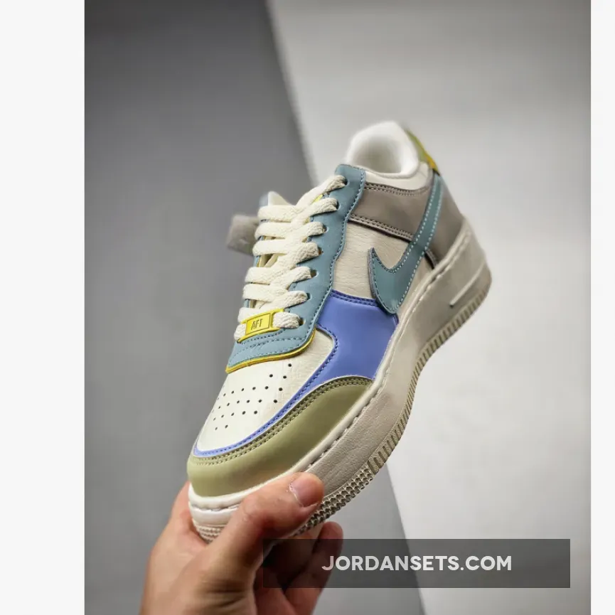 Nike Air Force 1 Shadow Sail Ocean Cube For Womens DR7883-100 #nike air force cube