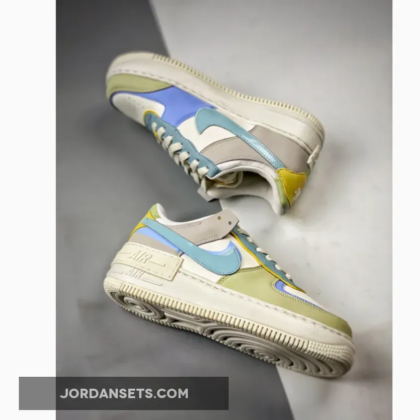 Nike Air Force 1 Shadow Sail Ocean Cube For Womens DR7883-100 #nike air force cube