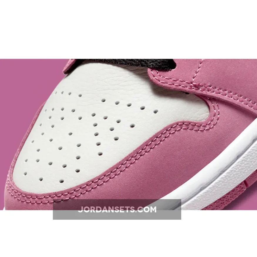 Air Jordan 1 Mid Light Mulberry DC7267-500 - air jordan 1 mid se pink