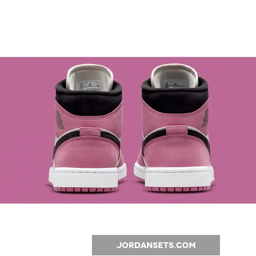 Air Jordan 1 Mid Light Mulberry DC7267-500 - air jordan 1 mid se pink