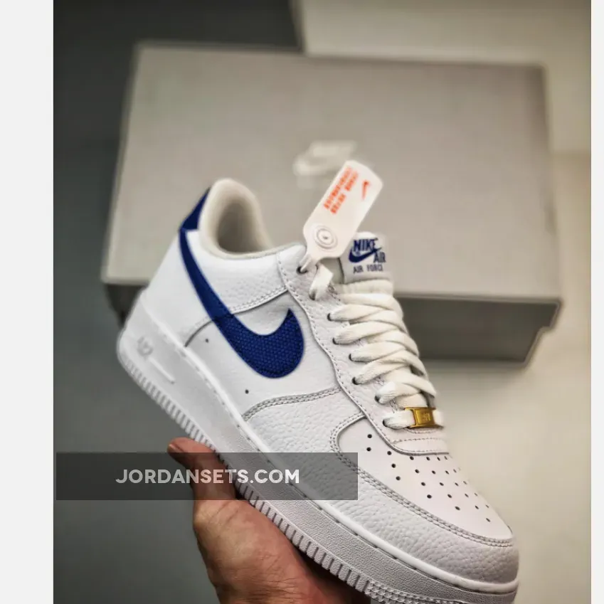Dm2845 / Nike Air Force 1 Low White/Royal Blue DM2845-100