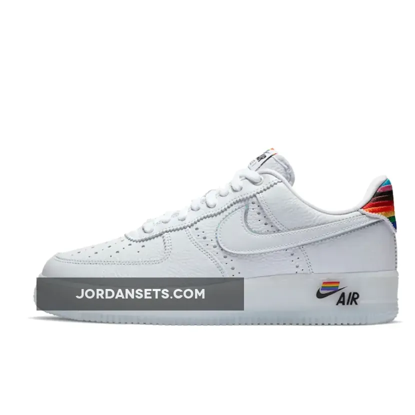 Nike Air Force 1 'BeTrue 2020' White Multi #be true air force 1