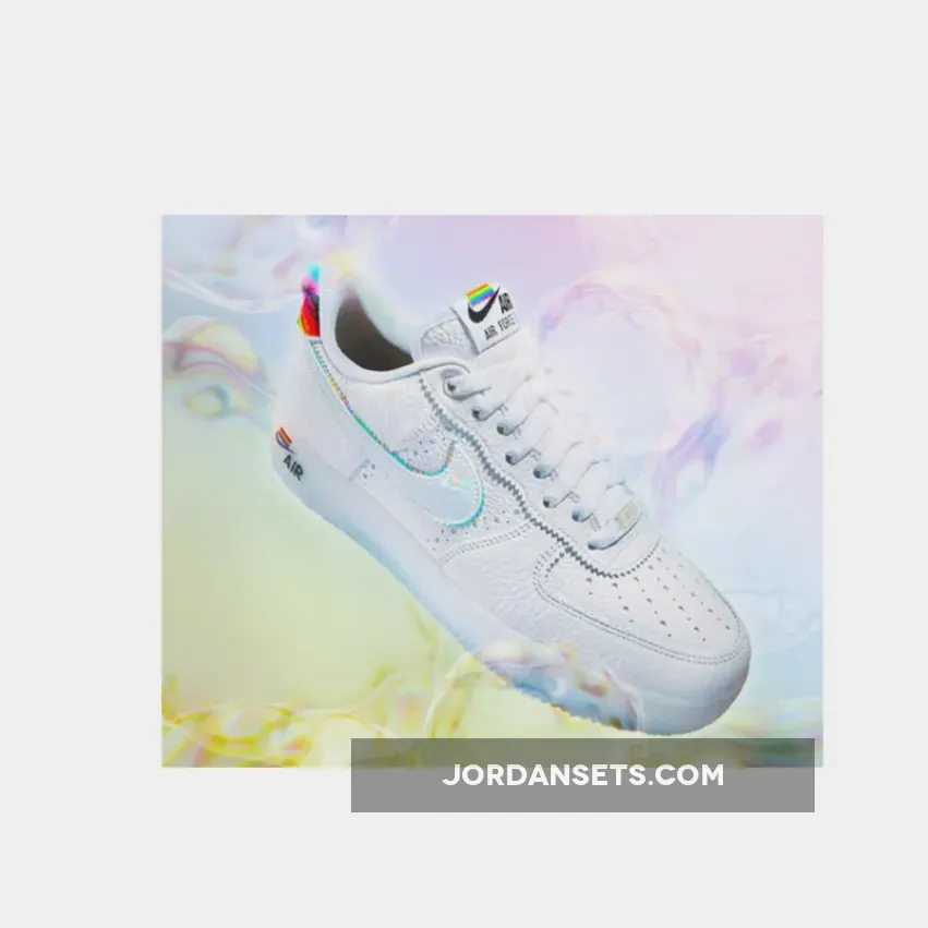 Nike Air Force 1 'BeTrue 2020' White Multi #be true air force 1