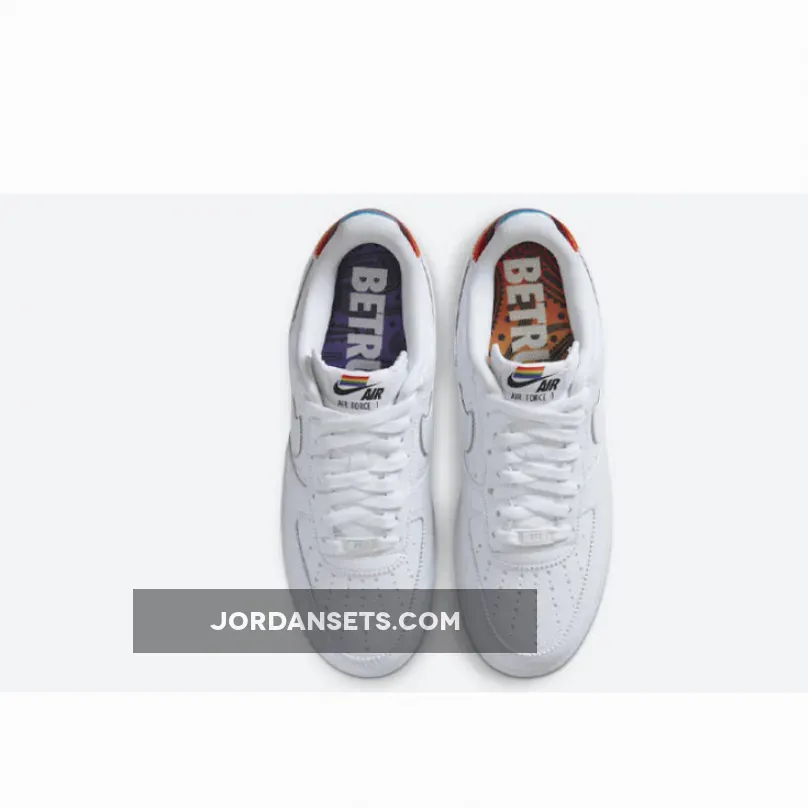 Nike Air Force 1 'BeTrue 2020' White Multi #be true air force 1