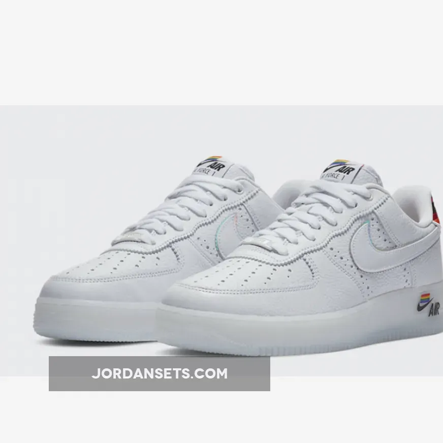 Nike Air Force 1 'BeTrue 2020' White Multi #be true air force 1