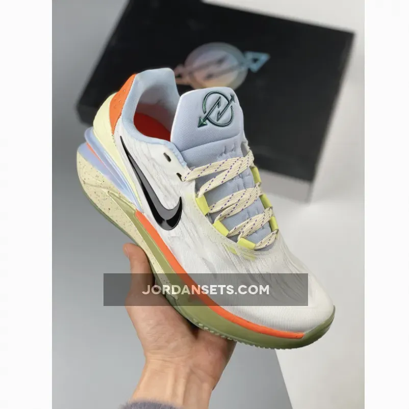 Nike Air Zoom GT Cut 2 White/Black-Ice Blue-Orange nike gt