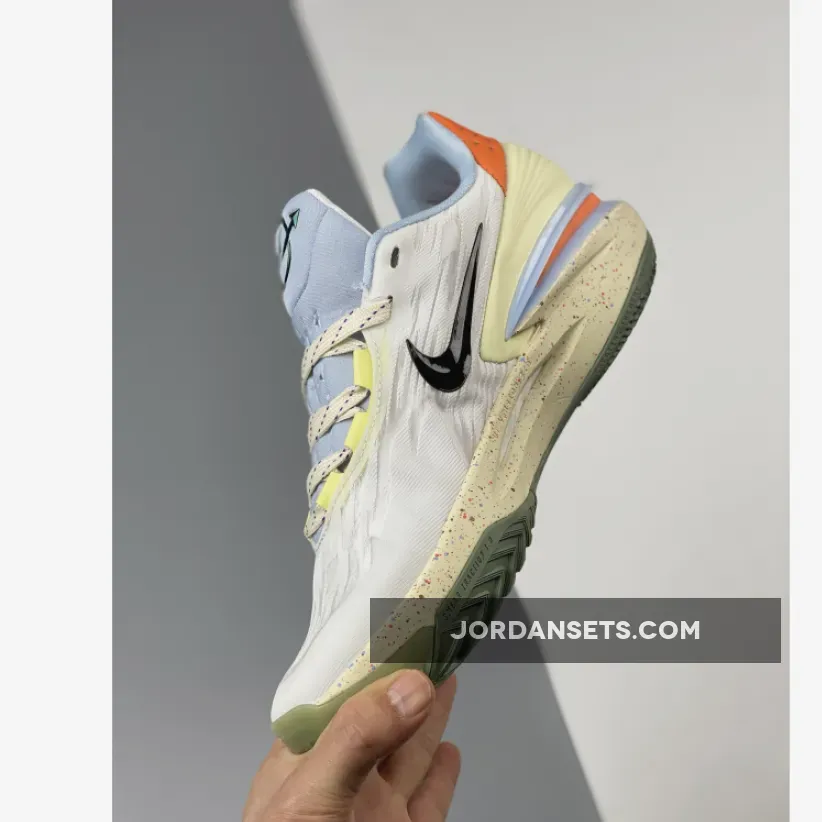 Nike Air Zoom GT Cut 2 White/Black-Ice Blue-Orange nike gt